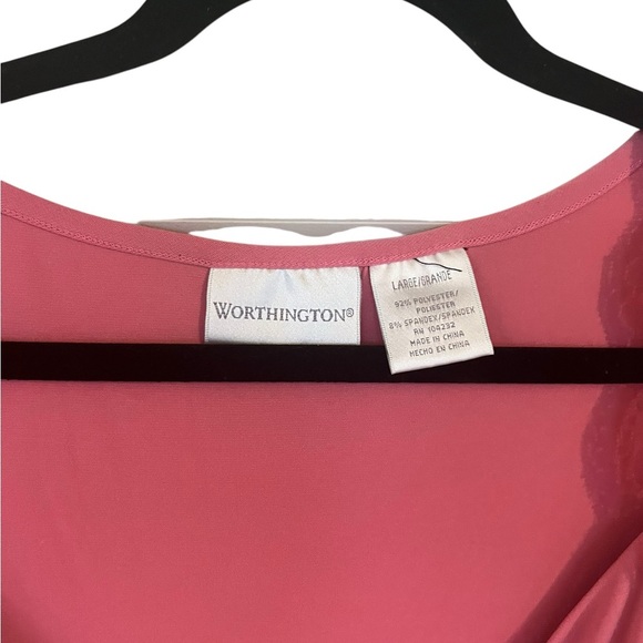 Y2K Pink Lace Trim Sleeveless Top Womens Size Large - Picture 4 of 5